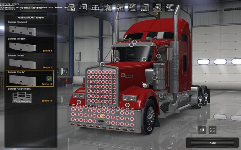 ATS Trucks Tuning V 1 1 American Truck Simulator Mod ATS Mod