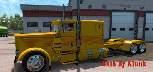 Peterbilt 389 Yellow Skin